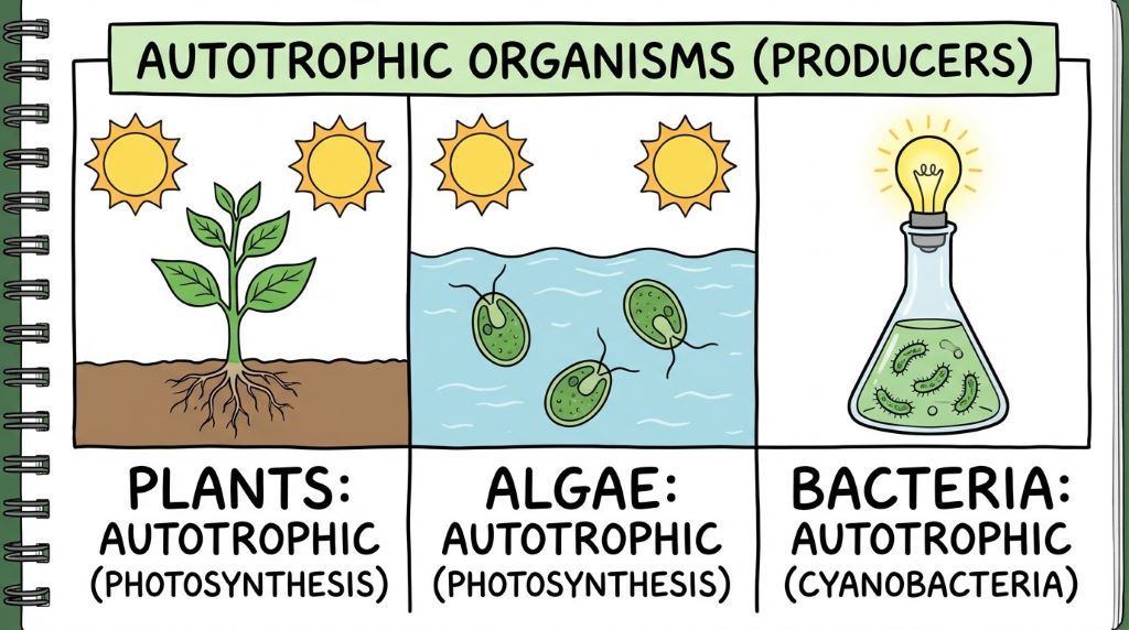 what are autotrophic organisms